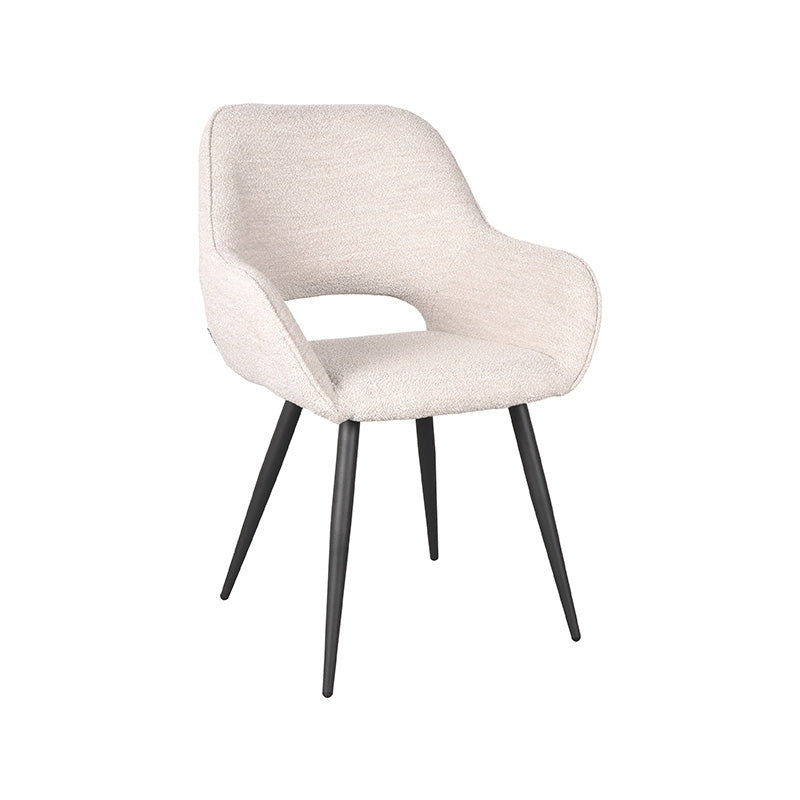 label51 dining chair fer - natural - boucle