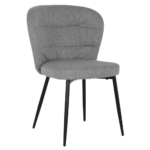 dining room chair fer - fabric grey