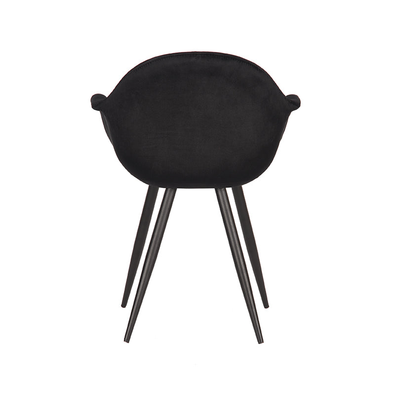 label51 dining chair forli - black - velvet