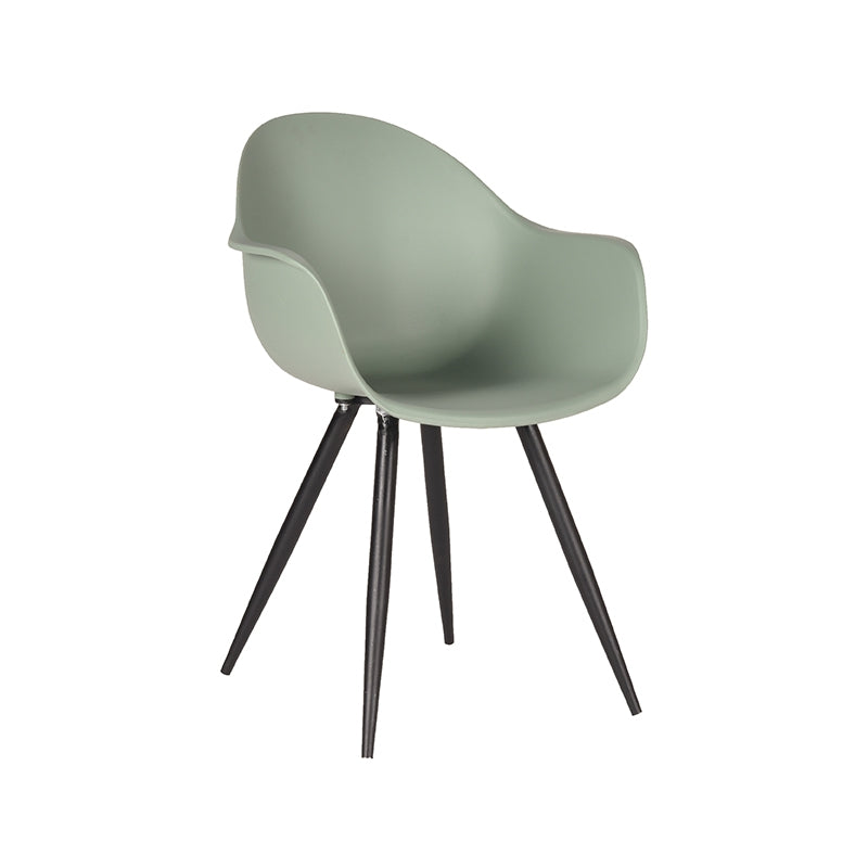 label51 dining chair luca - forest - plastic