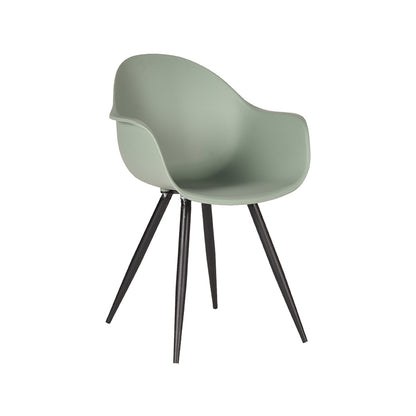 LABEL51 Dining chair Luca - Forest - Plastic