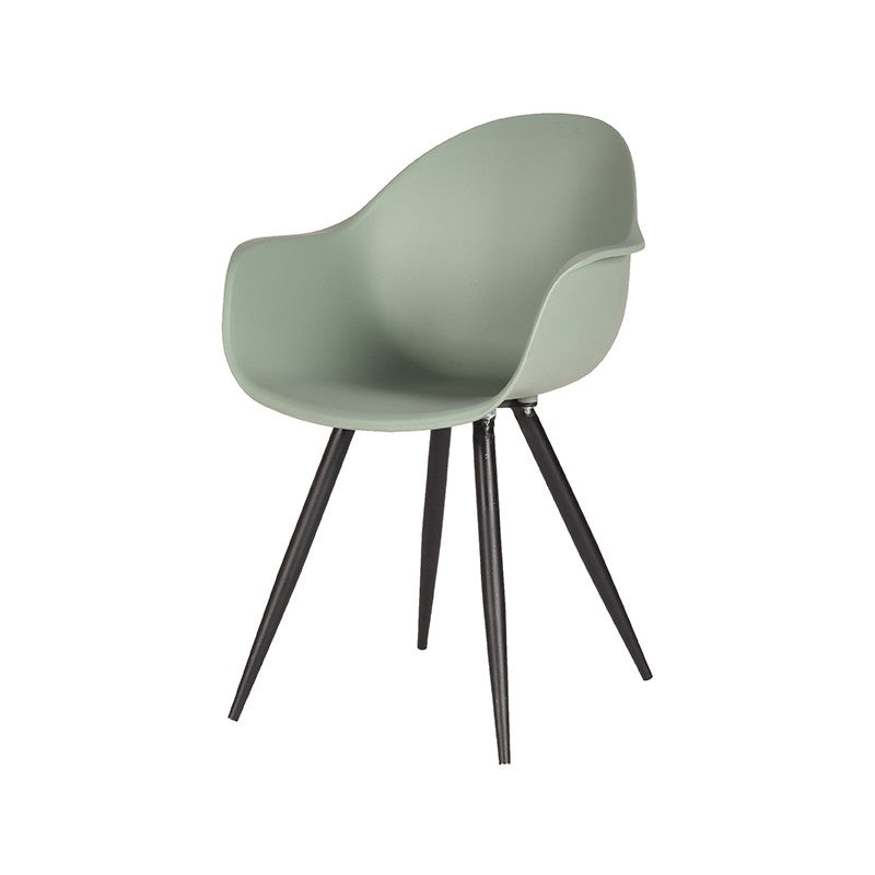 label51 dining chair luca - forest - plastic