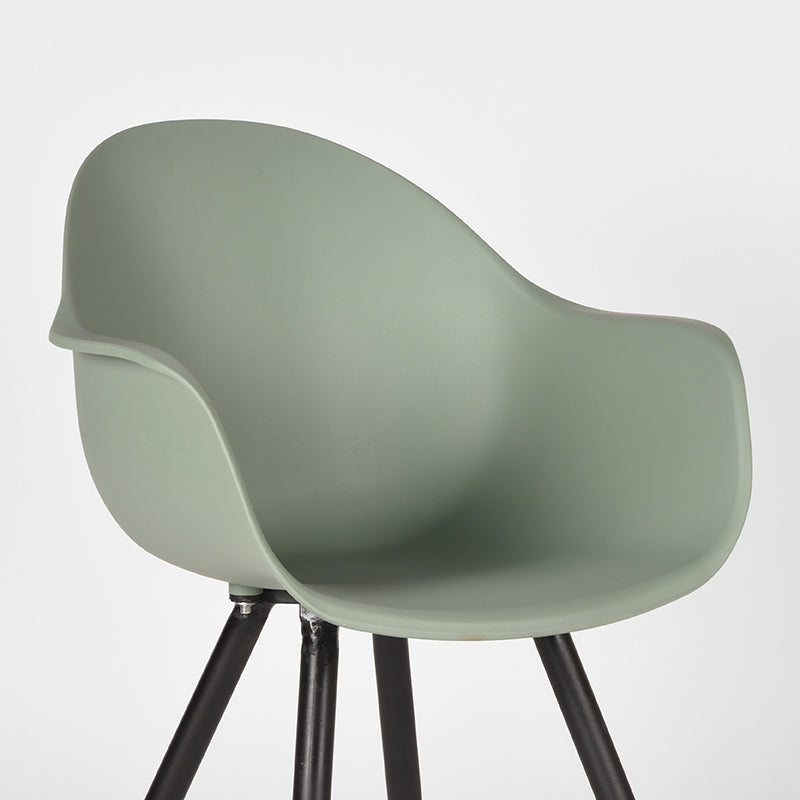 label51 dining chair luca - forest - plastic