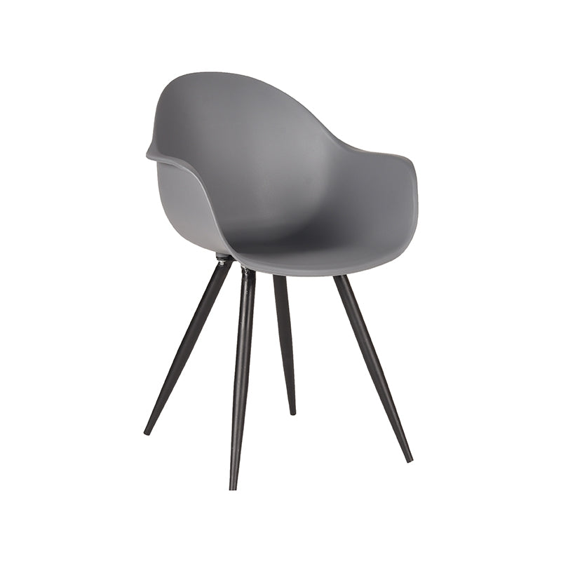 label51 dining chair luca - anthracite - plastic