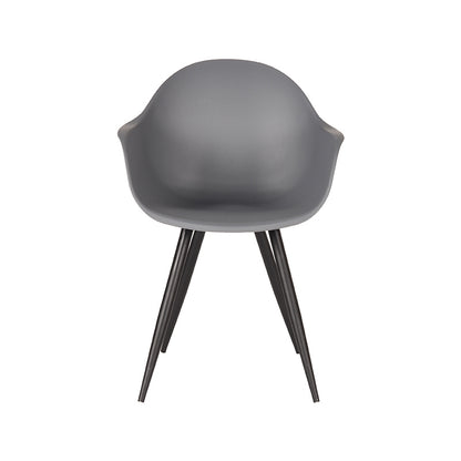 LABEL51 Dining chair Luca - Anthracite - Plastic