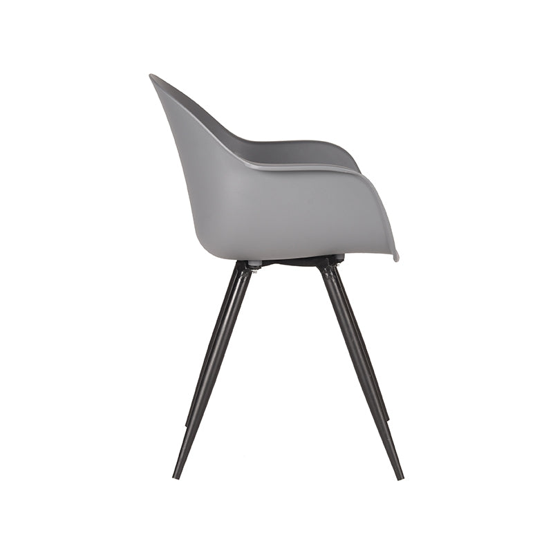 label51 dining chair luca - anthracite - plastic