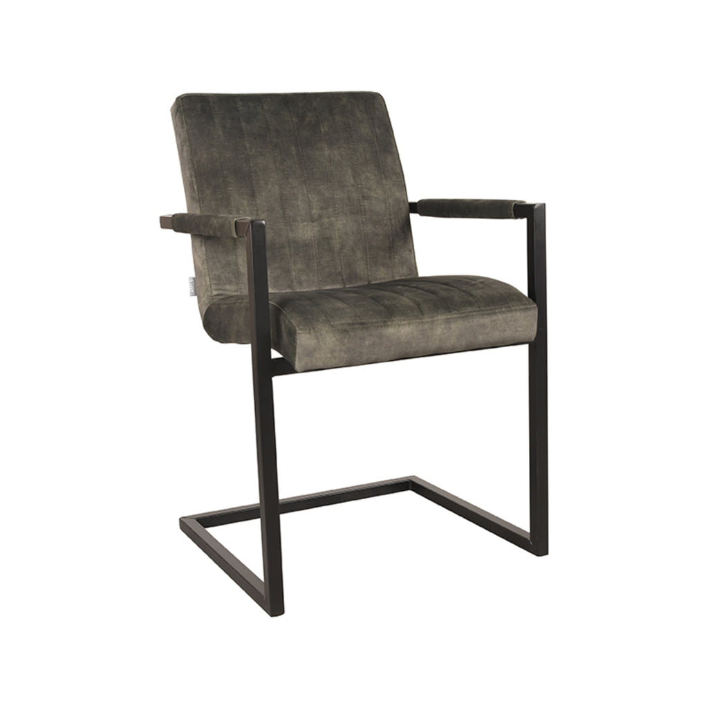 label51 dining chair milo - hunter - velvet