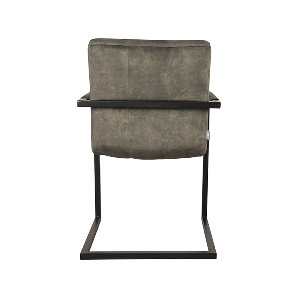 label51 dining chair milo - hunter - velvet