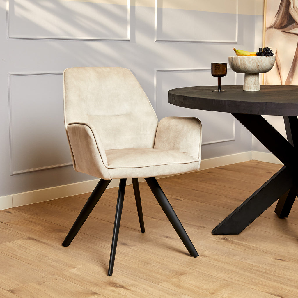 dining chair nova | champagne