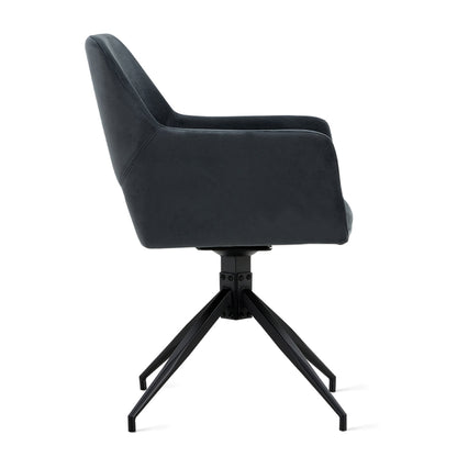 Dining room chair Tess Velvet Anthracite (only per 2)