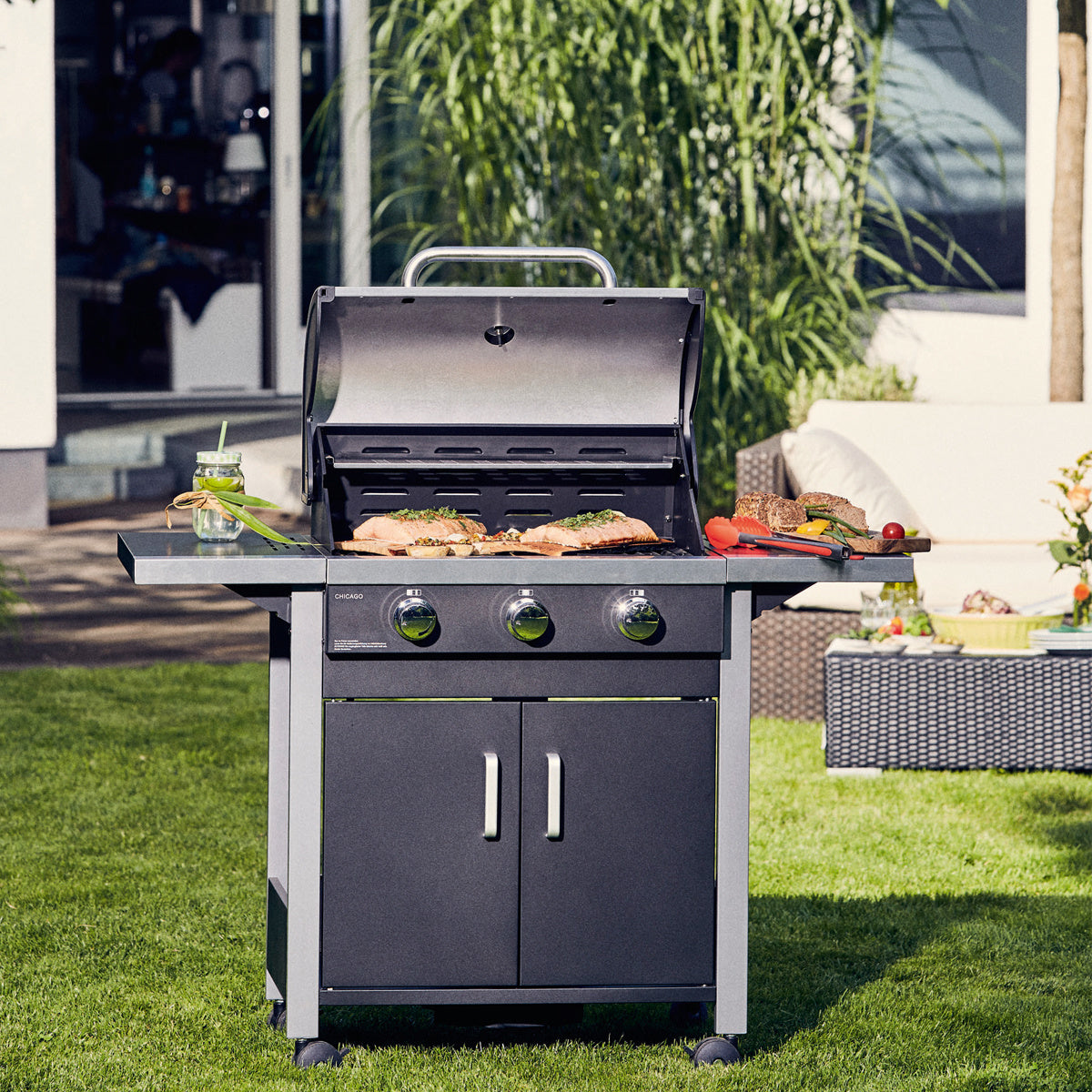 enders chicago 3 gas barbecue