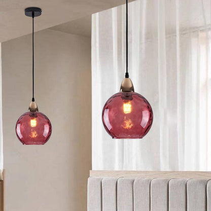 Hanglamp glas-in-lood modern Scandinavisch design