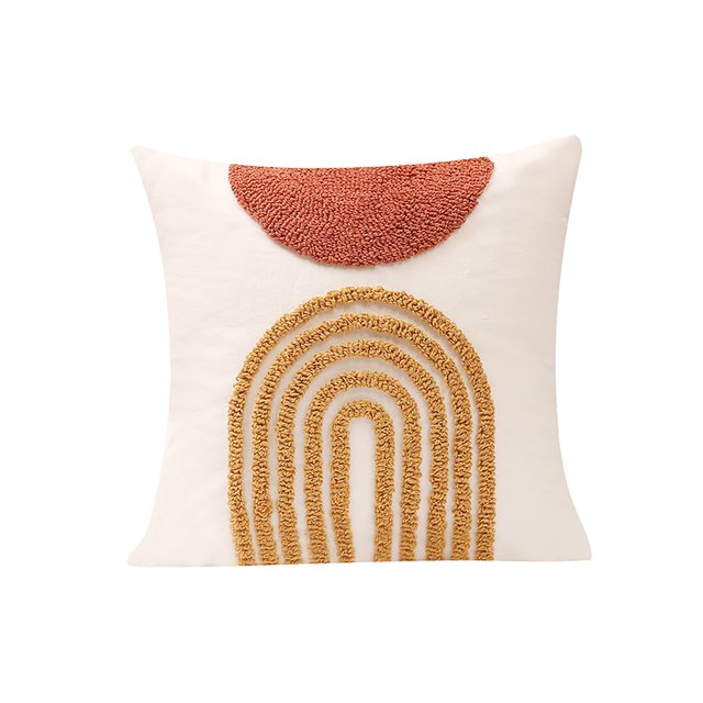 kussenhoes boho getufte design