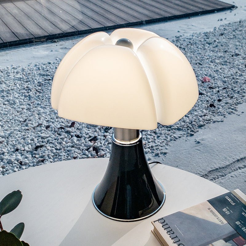 stijlvolle vintage led designer tafelafstandslamp