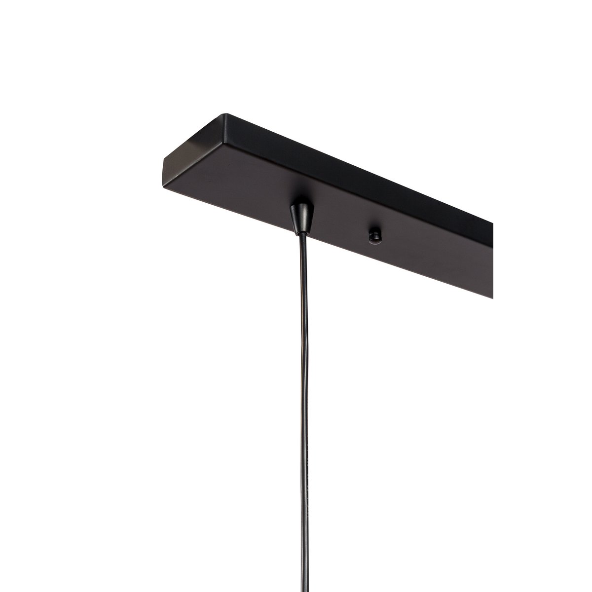 pendant lamp, 5-light, h340 black