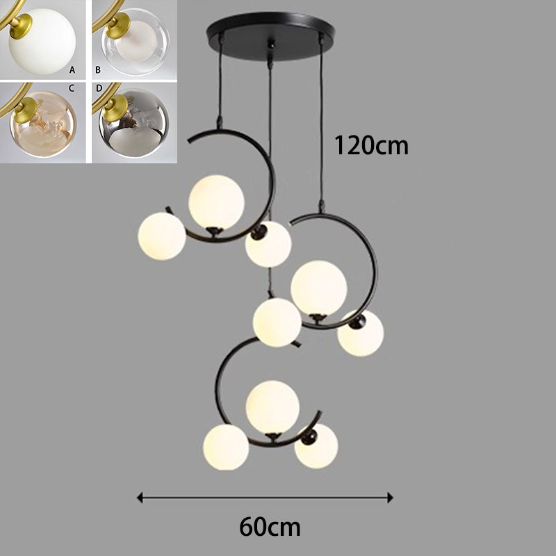 chic led pendant lamp for contemporary home decor