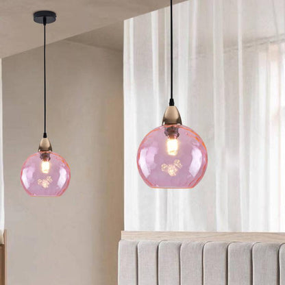 Hanglamp glas-in-lood modern Scandinavisch design