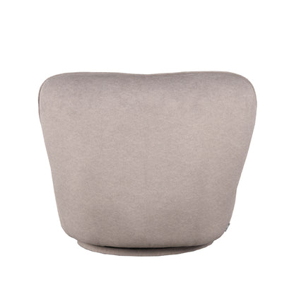 LABEL51 Armchair Bunny - Taupe - Microfiber