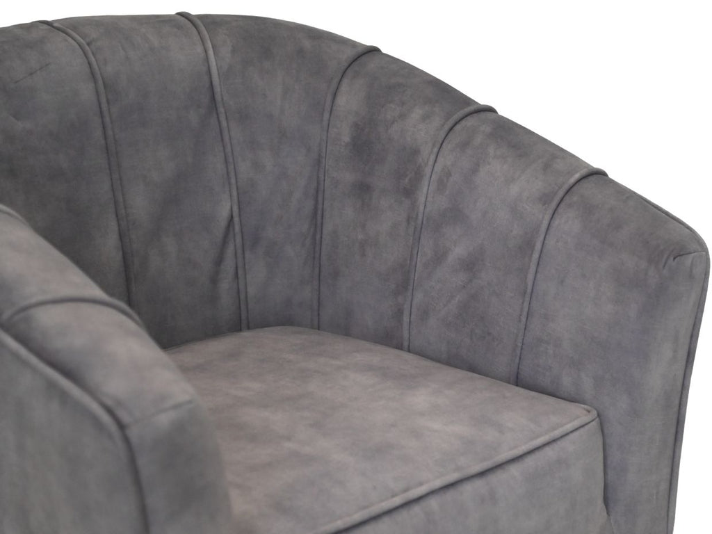 armchair chester - 72x71x80 - dolphin gray - adore 180