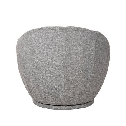 LABEL51 Armchair Crown - Grey - Boucle