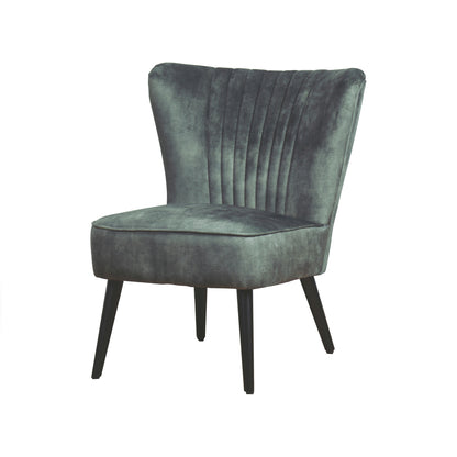 Fauteuil Eva Stof Aurora Velours Hunter -> Fauteuil Eva Stof Aurora Velours Jager