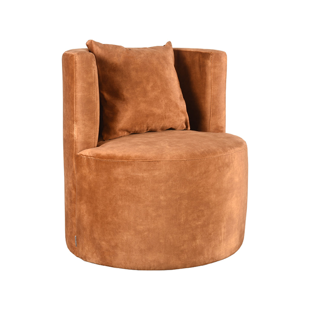 label51 armchair evy - ocher - velours