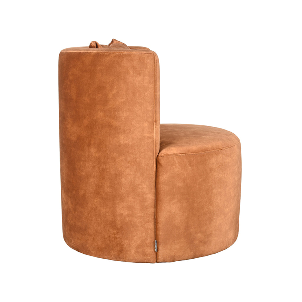 label51 armchair evy - ocher - velours