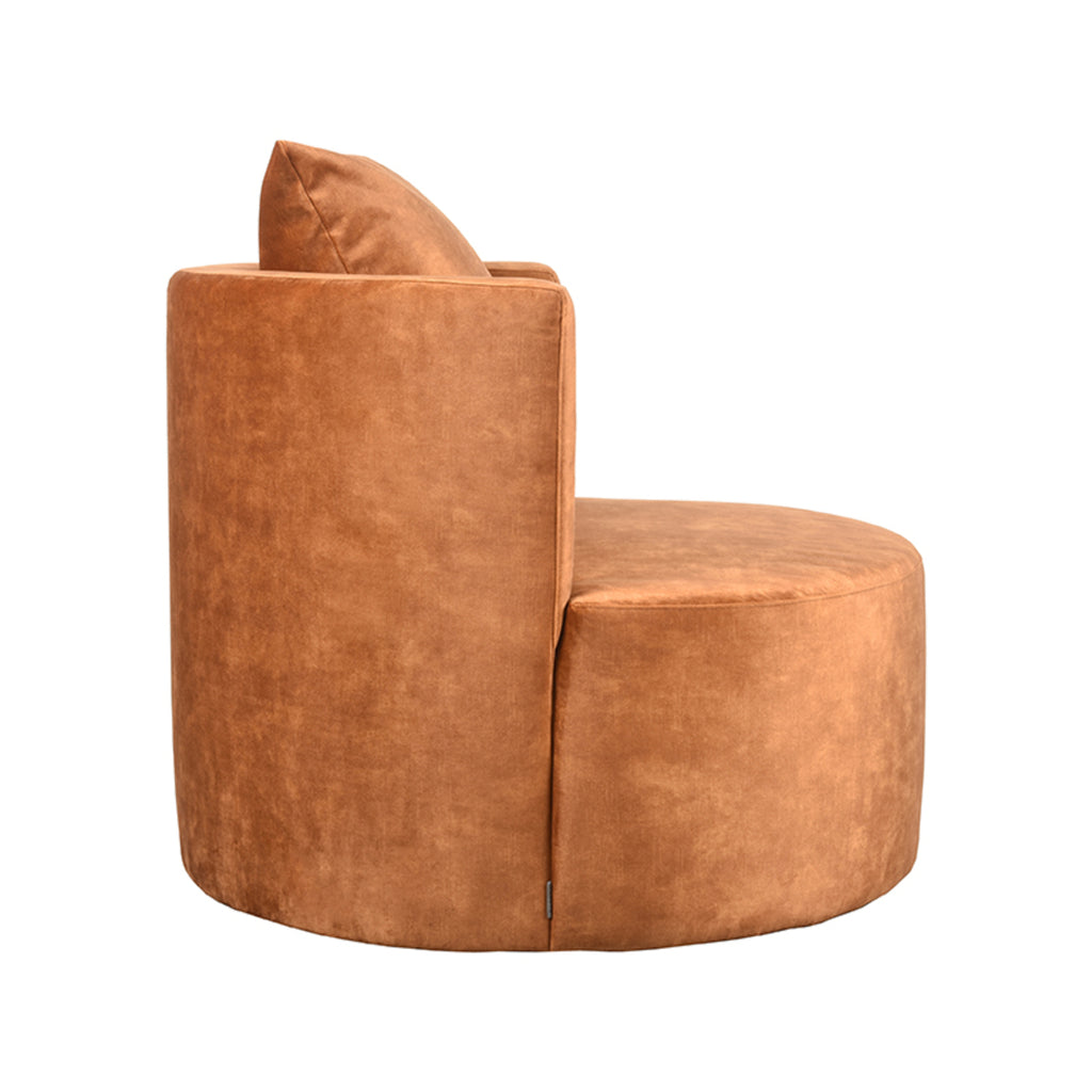 label51 armchair evy - ocher - velours