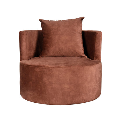 LABEL51 Armchair Evy - Rust - Velvet