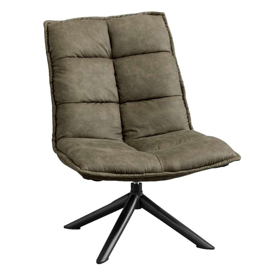 armchair lucas microleather army