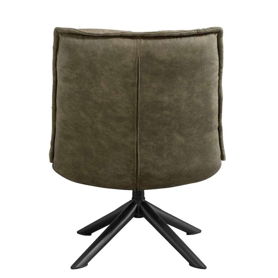 armchair lucas microleather army