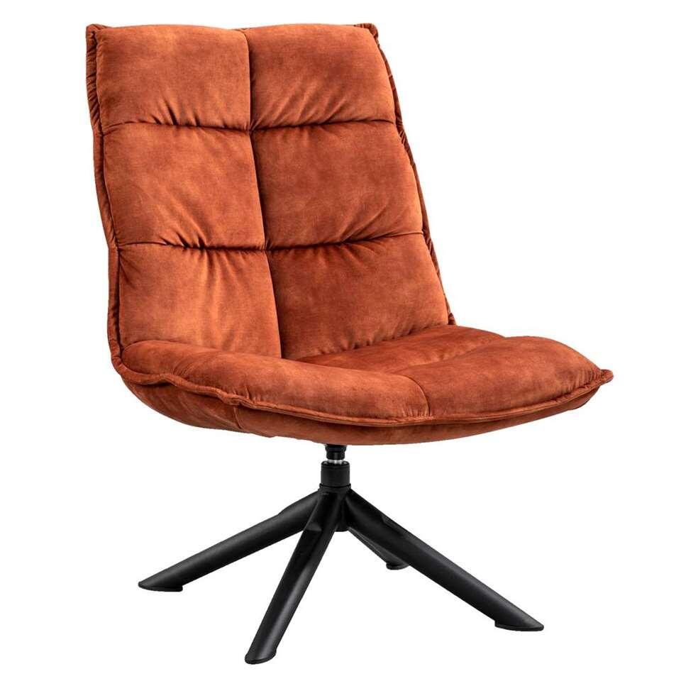 armchair lucas velvet copper