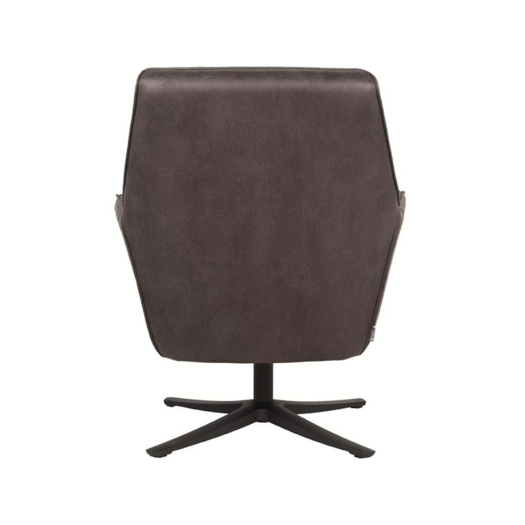 label51 armchair tod - anthracite - microfiber