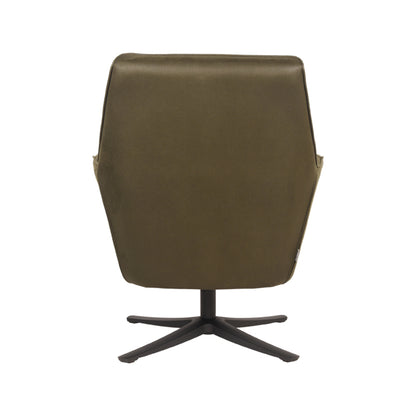 LABEL51 Fauteuil Tod - Legergroen - Microvezel