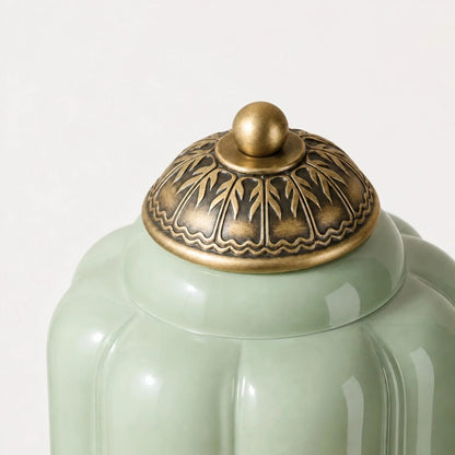 Lumi Eloise tafellamp in Frans retro-stijl, crèmekleurig glas met structuur