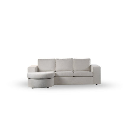 3 seater sofa CL L+R, fabric Lord 22, E460 beige