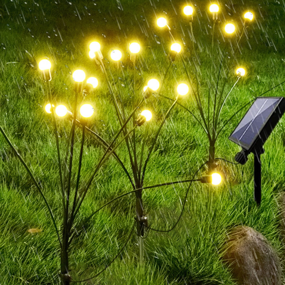 zonne tuinlampen op prik 70cm 2-pack 6 led