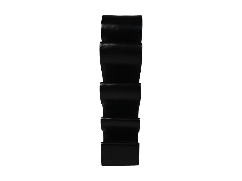 bottle rack - 27x20x72 - black - suar