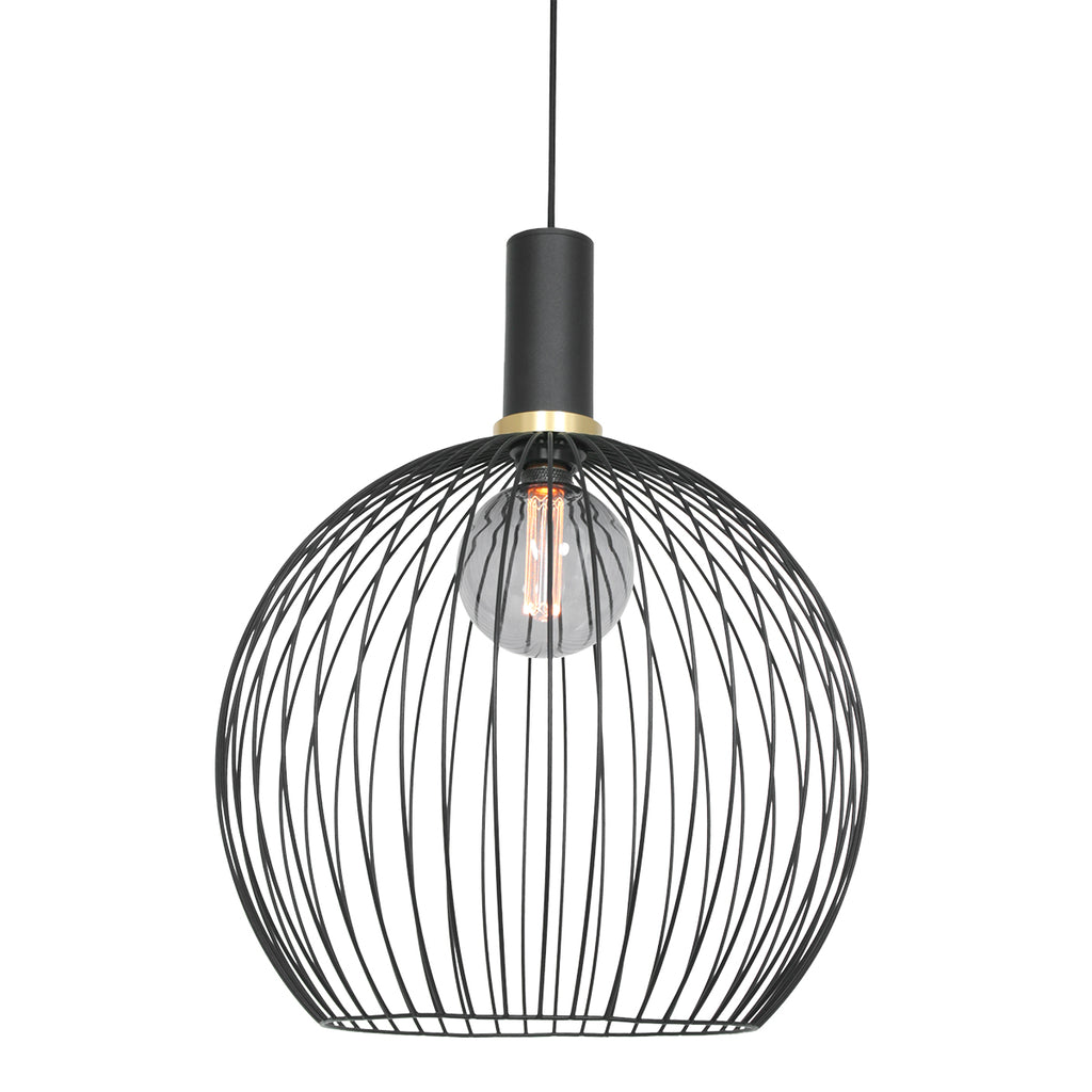 pendant lamp aureole 3068zw black