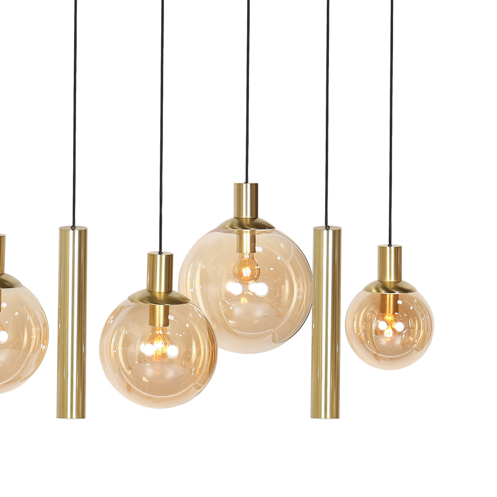 pendant lamp bollique 3799me brass