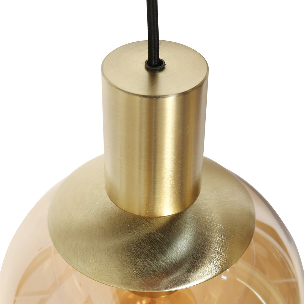 pendant lamp bollique 3799me brass