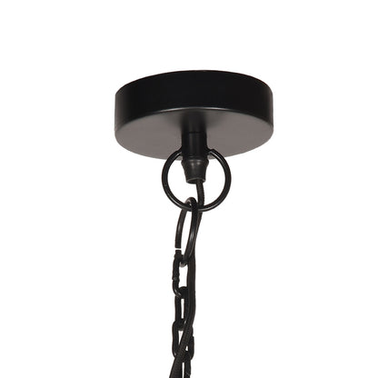 LABEL51 Hanglamp Drop - Zwart - Mangohout
