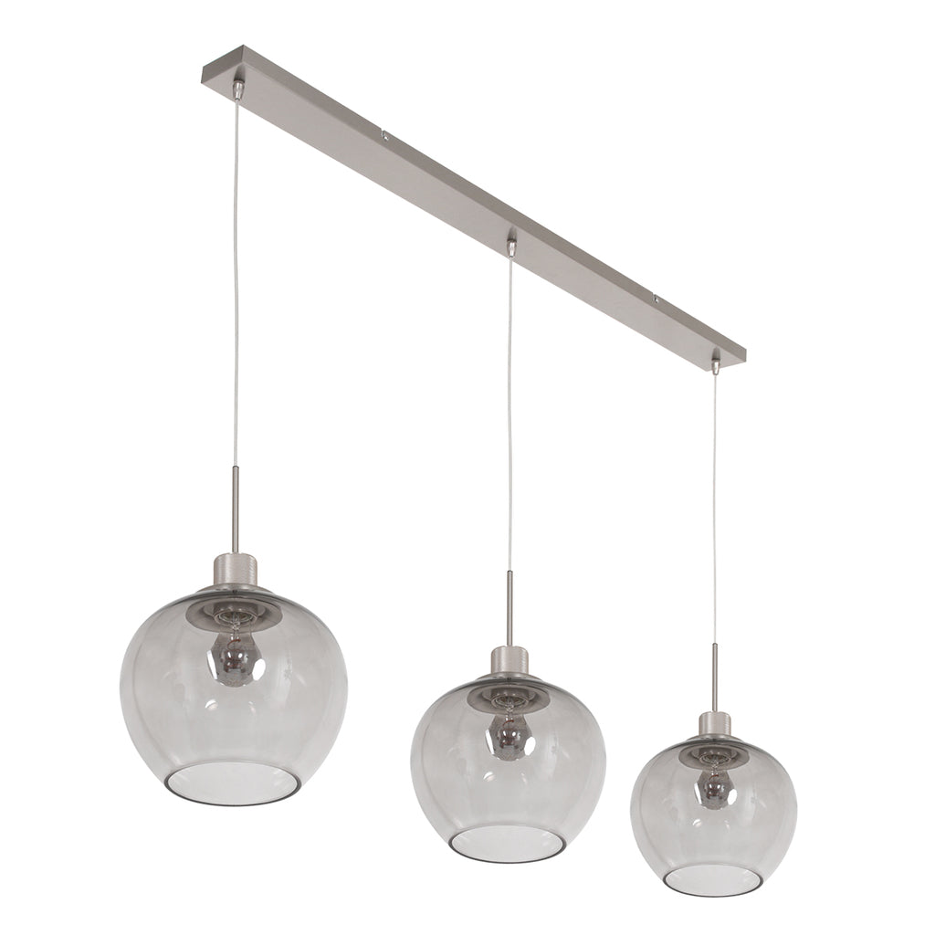 hanglamp lotus 1898st staal