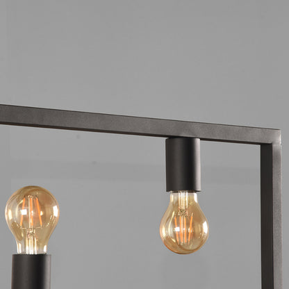 LABEL51 Hanging lamp Quadrato - Black - Metal