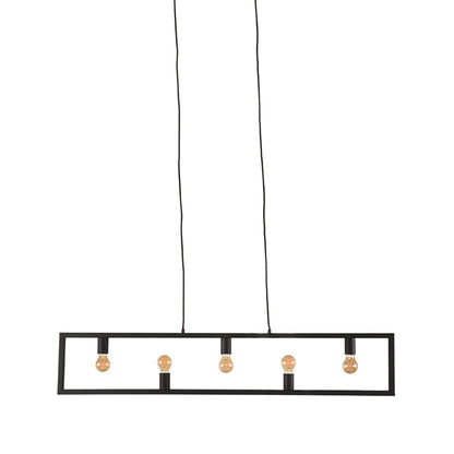 LABEL51 Hanging lamp Quadrato - Black - Metal