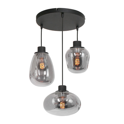 Pendant lamp Reflexion 3079ZW Black