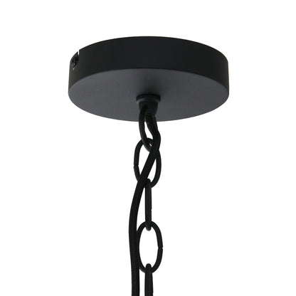 Hanglamp Semicirkel 2555ZW Zwart