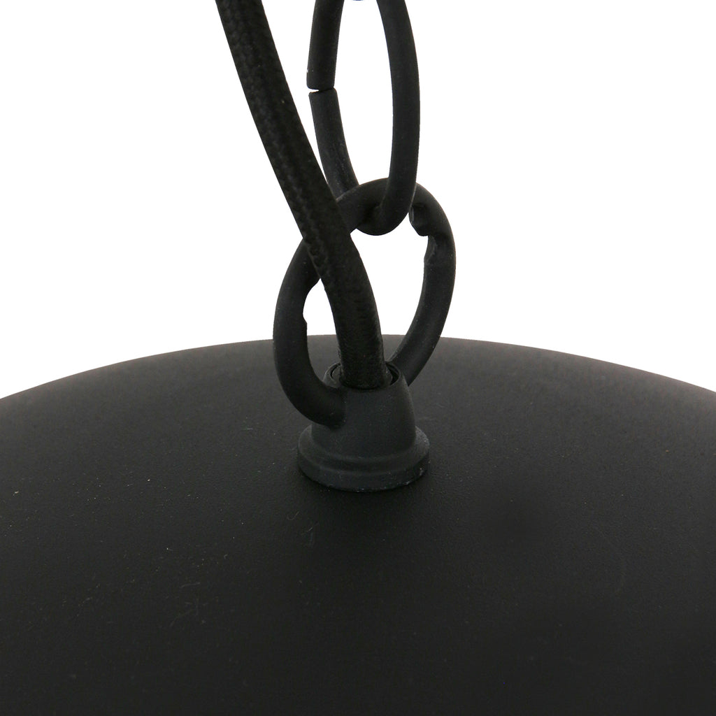 pendant lamp semicircle 2556zw black