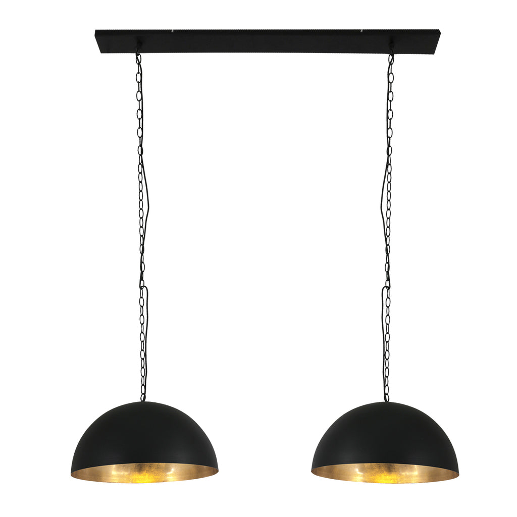 pendant lamp semicircle 2556zw black