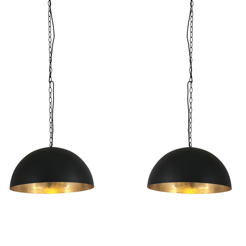 pendant lamp semicircle 2556zw black